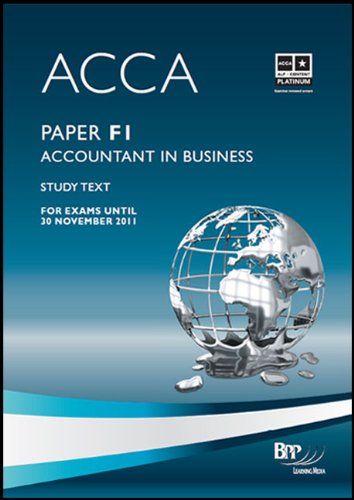 ACCA - F1 Accountant in Business