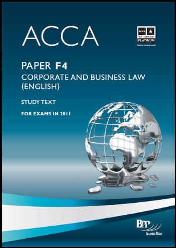 Acca - F4 Corporate and Business Law (English)