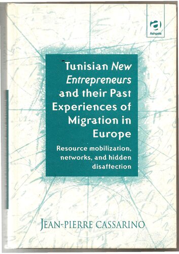 Tunisian New Entrepreneurs and Their Past Experiences of Migration in Europe