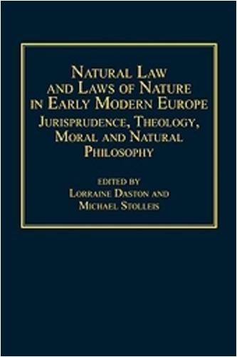 Natural Law and Laws of Nature in Early Modern Europe