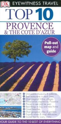 Top 10 Provence &amp; the Cote D'Azur [With Pull-Out Map]