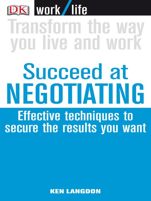Succeed at Negotiating
