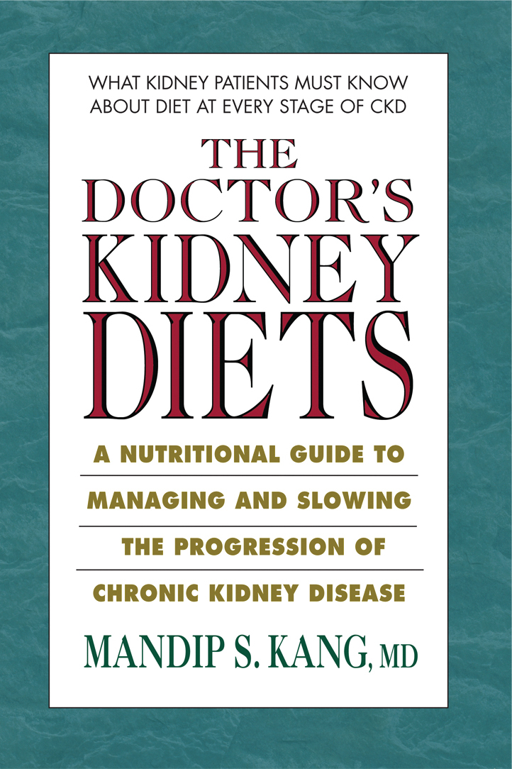 The Doctor's Kidney Diets