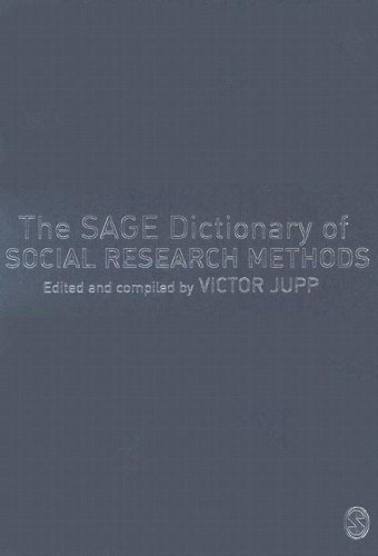 The Sage Dictionary of Social Research Methods