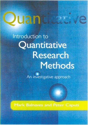 Introduction to Quantitative Research Methods