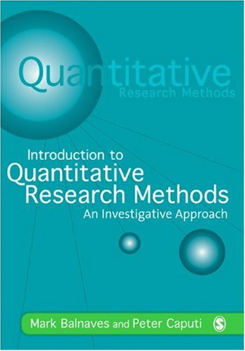 Introduction to Quantitative Research Methods