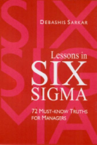 Lessons in Six SIGMA