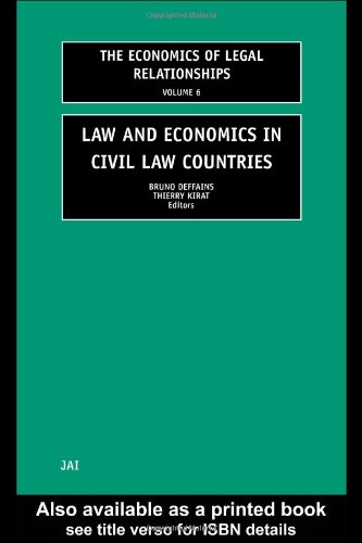 Law and Economics in Civil Law Countries