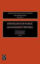 Strategies for Public Management Reform