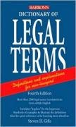 Dictionary of Legal Terms