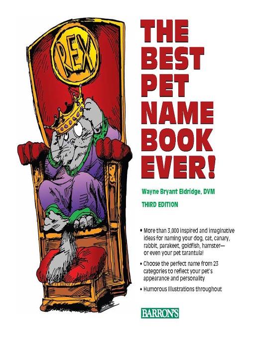 The Best Pet Name Book Ever!