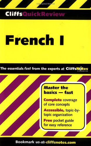 CliffsQuickReview French I