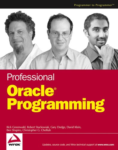 Professional Oracle Programming