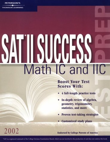 SAT II Success Math IC &amp; IIC