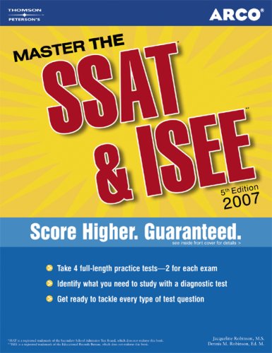 Master the SSAT/ISEE, 2005/E