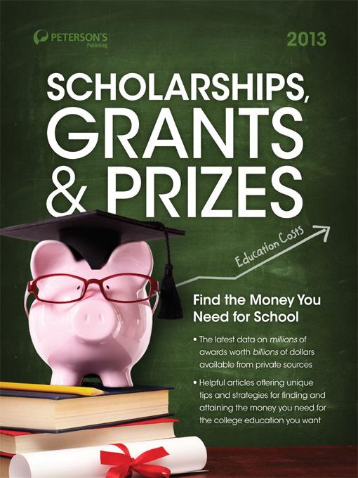 Scholarships, Grants & Prizes 2013