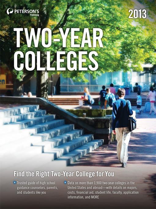 Two-Year Colleges 2013