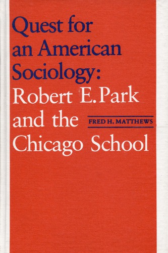 Quest For An American Sociology