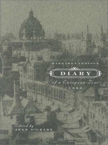 Diary of a European Tour, 1900