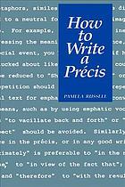 How to Write a Précis