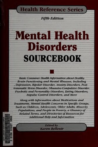 Mental Health Disorders Sourcebook