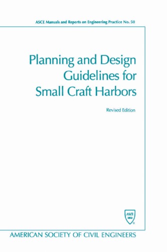 Planning and Design Guidelines for Small Craft Harbors