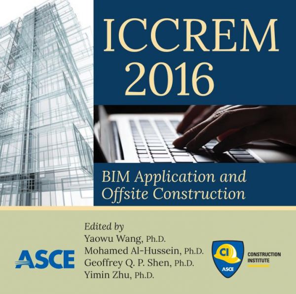 Iccrem 2016 : BIM application and off-site construction