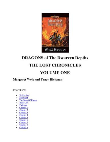 Dragons of the Dwarven Depths