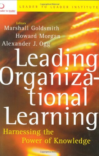 Leading Organizational Learning