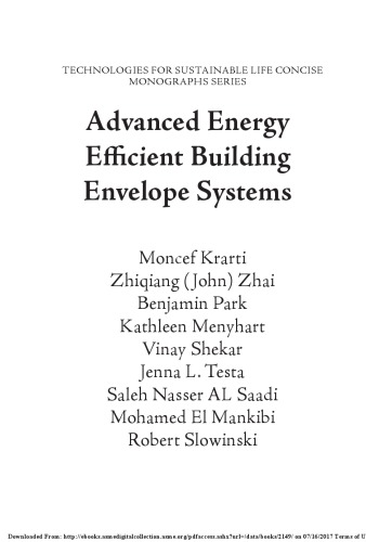 Advanced Energy Efficient Building Envelope Systems