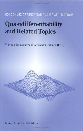 Quasidifferentiability and Related Topics