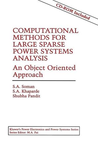 Computational Methods for Large Sparse Power Systems Analysis