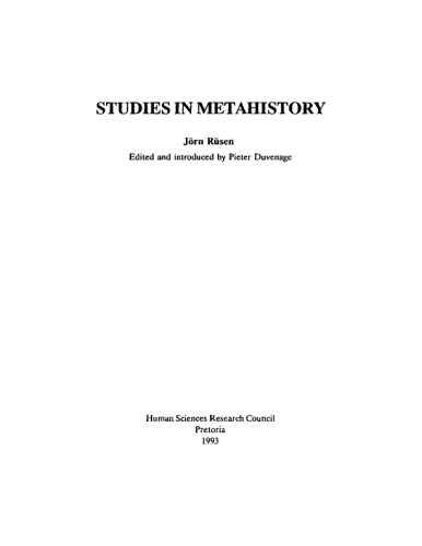 Studies In Metahistory