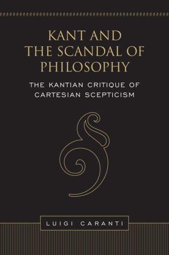 Kant and the Scandal of Philosophy