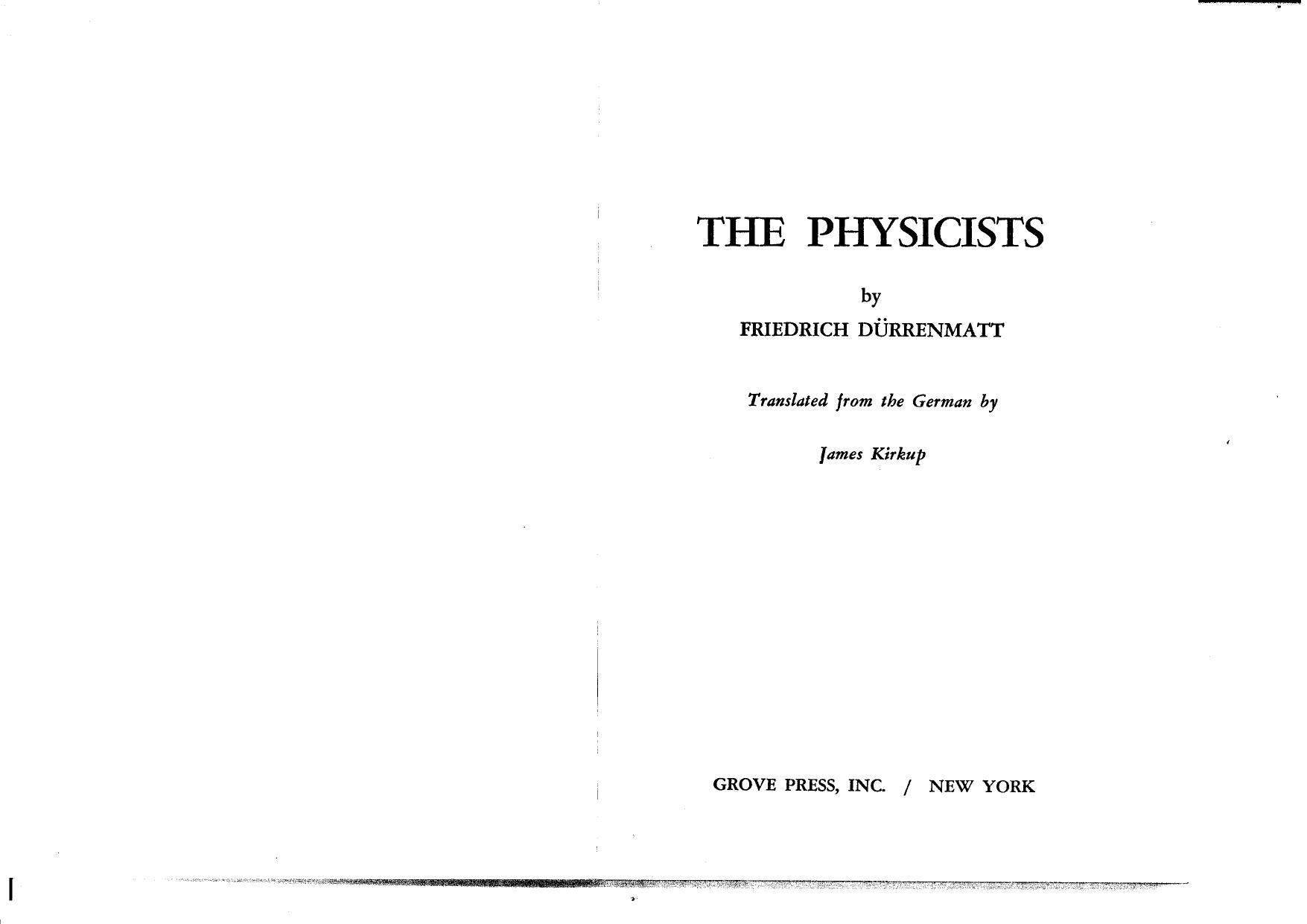 The Physicists