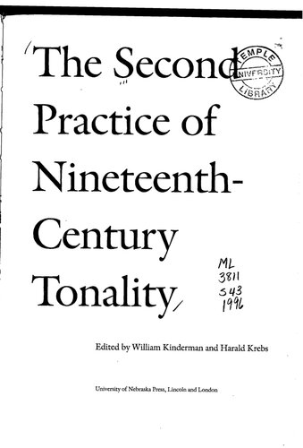 The Second Practice of Nineteenth-Century Tonality