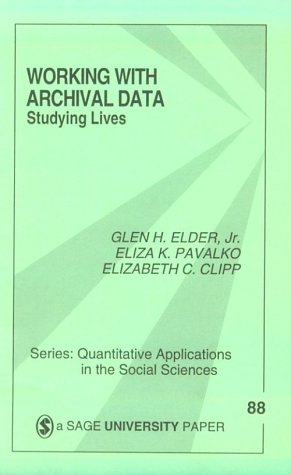 Working with Archival Data