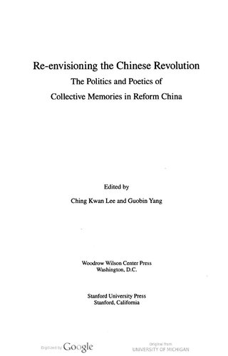 Re-envisioning the Chinese Revolution