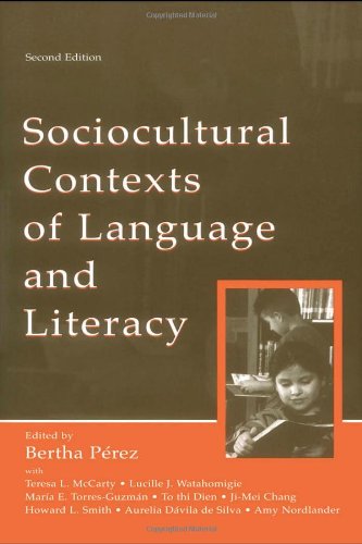 Sociocultural Contexts of Language and Literacy