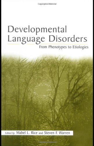 Developmental Language Disorders