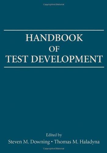 Handbook of Test Development