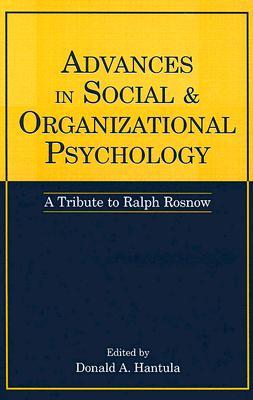 Advances in Social and Organizational Psychology