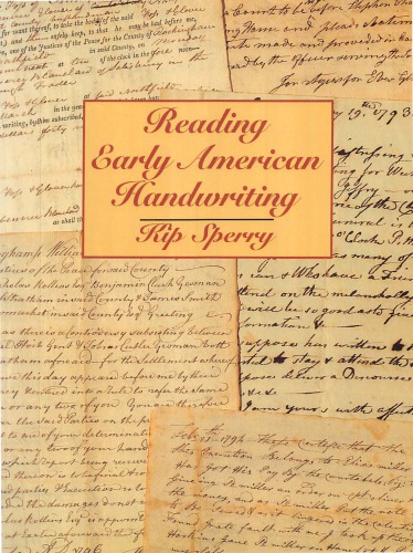 Reading Early American Handwriting