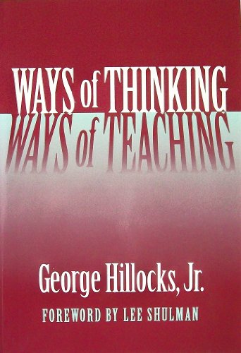 Ways Of Thinking, Ways Of Teaching