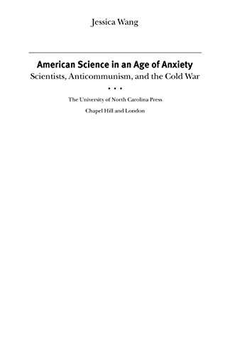 American Science in an Age of Anxiety