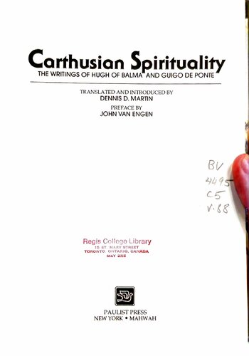 Carthusian Spirituality