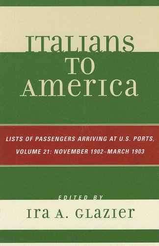 Italians to America, November 1902 - March 1903