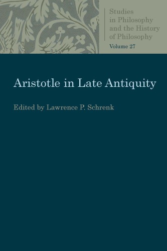 Aristotle In Late Antiquity