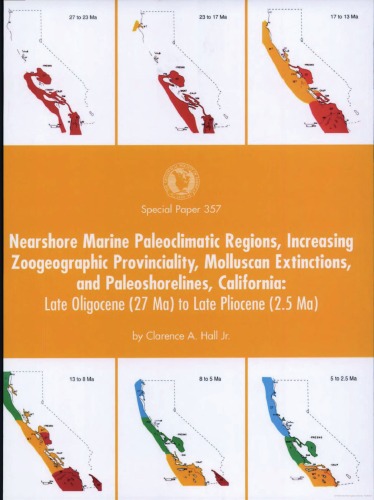 Nearshore Marine Paleoclimatic Regions, Increasing Zoogeographic Provinciality, Molluscan Extinctions, And Paleoshorelines, California