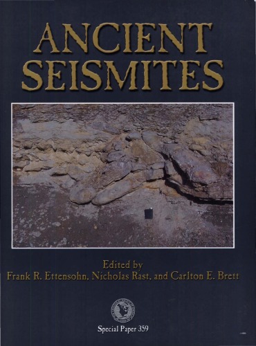 Ancient Seismites (Special Paper (Geological Society of America))